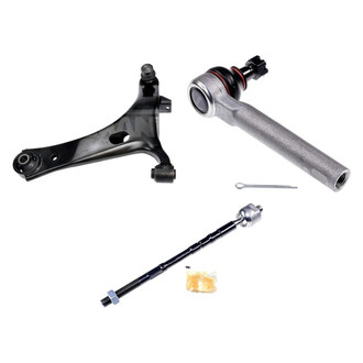 Dorman® - OE Solutions™ Front Driver Side Lower Control Arm with Ball Joint and Tie Rod End Kit