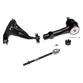Dorman® - OE Solutions™ Front Driver Side Lower Control Arm with Ball Joint and Tie Rod End Kit