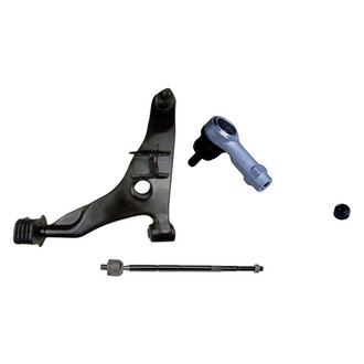 Dorman® - OE Solutions™ Front Driver Side Lower Control Arm with Ball Joint and Tie Rod End Kit