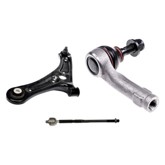Dorman® - OE Solutions™ Front Driver Side Lower Control Arm with Ball Joint and Tie Rod End Kit