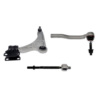 Dorman® - OE Solutions™ Front Driver Side Lower Control Arm with Ball Joint and Tie Rod End Kit