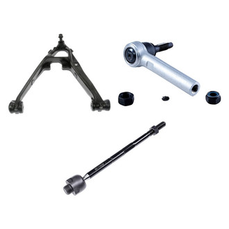 Dorman® - OE Solutions™ Front Driver Side Lower Control Arm with Ball Joint and Tie Rod End Kit