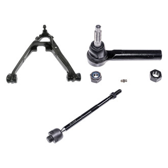 Dorman® - OE Solutions™ Front Driver Side Lower Control Arm with Ball Joint and Tie Rod End Kit