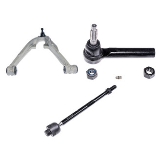 Dorman® - OE Solutions™ Front Driver Side Lower Control Arm with Ball Joint and Tie Rod End Kit