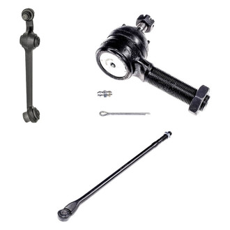 Dorman® - OE Solutions™ Front Driver Side Lower Control Arm with Ball Joint and Tie Rod End Kit