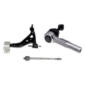 Dorman® - OE Solutions™ Front Driver Side Lower Control Arm with Ball Joint and Tie Rod End Kit