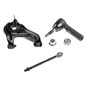 Dorman® - OE Solutions™ Front Driver Side Lower Control Arm with Ball Joint and Tie Rod End Kit