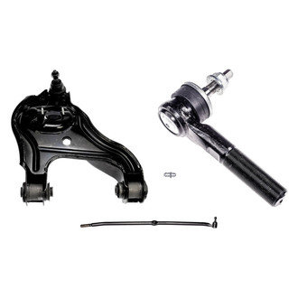 Dorman® - OE Solutions™ Front Driver Side Lower Control Arm with Ball Joint and Tie Rod End Kit