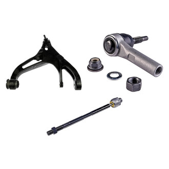 Dorman® - OE Solutions™ Front Driver Side Lower Control Arm with Ball Joint and Tie Rod End Kit