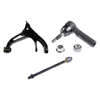 Dorman® - OE Solutions™ Front Driver Side Lower Control Arm with Ball Joint and Tie Rod End Kit