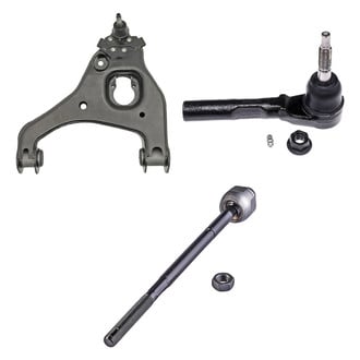 Dorman® - OE Solutions™ Front Driver Side Lower Control Arm with Ball Joint and Tie Rod End Kit