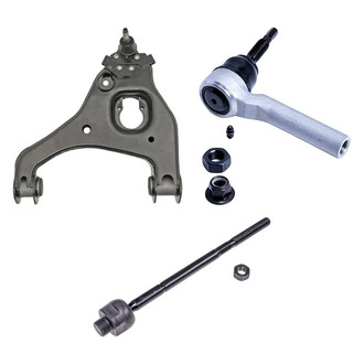 Dorman® - OE Solutions™ Front Driver Side Lower Control Arm with Ball Joint and Tie Rod End Kit