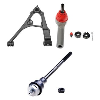 Dorman® - OE Solutions™ Front Driver Side Lower Control Arm with Ball Joint and Tie Rod End Kit