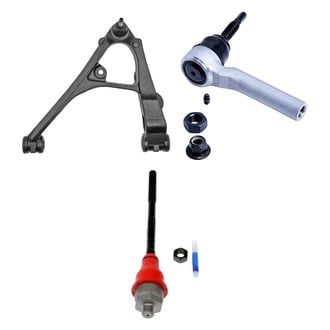 Dorman® - OE Solutions™ Front Driver Side Lower Control Arm with Ball Joint and Tie Rod End Kit