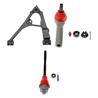 Dorman® - OE Solutions™ Front Driver Side Lower Control Arm with Ball Joint and Tie Rod End Kit