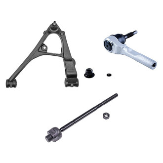 Dorman® - OE Solutions™ Front Driver Side Lower Control Arm with Ball Joint and Tie Rod End Kit