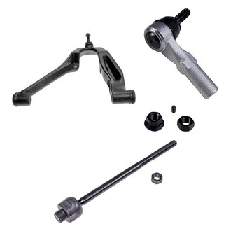 Dorman® - OE Solutions™ Front Driver Side Lower Control Arm with Ball Joint and Tie Rod End Kit