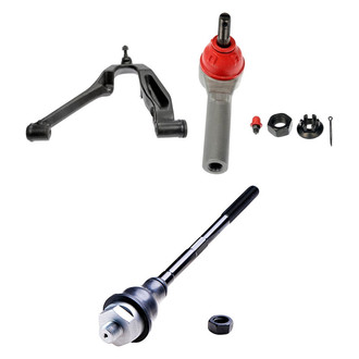 Dorman® - OE Solutions™ Front Driver Side Lower Control Arm with Ball Joint and Tie Rod End Kit