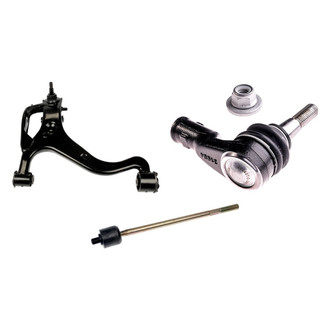 Dorman® - OE Solutions™ Front Driver Side Lower Control Arm with Ball Joint and Tie Rod End Kit