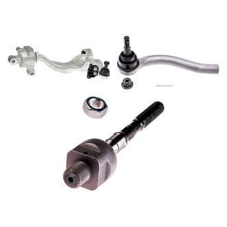 Dorman® - OE Solutions™ Front Driver Side Lower Control Arm with Ball Joint and Tie Rod End Kit