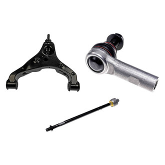 Dorman® - OE Solutions™ Front Driver Side Lower Control Arm with Ball Joint and Tie Rod End Kit