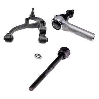 Dorman® - OE Solutions™ Front Driver Side Lower Control Arm with Ball Joint and Tie Rod End Kit