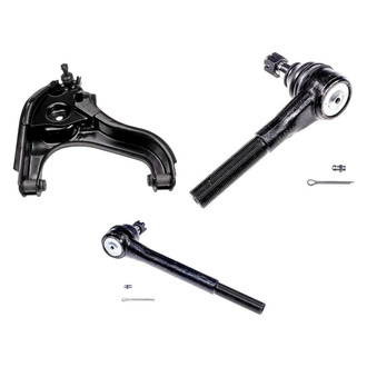 Dorman® - OE Solutions™ Front Driver Side Lower Control Arm with Ball Joint and Tie Rod End Kit