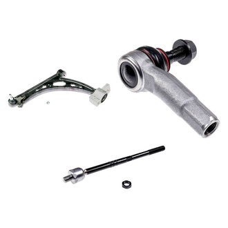 Dorman® - OE Solutions™ Front Driver Side Lower Control Arm with Ball Joint and Tie Rod End Kit