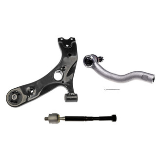 Dorman® - OE Solutions™ Front Driver Side Lower Control Arm with Ball Joint and Tie Rod End Kit