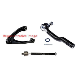 Dorman® - OE Solutions™ Front Driver Side Lower Control Arm with Ball Joint and Tie Rod End Kit