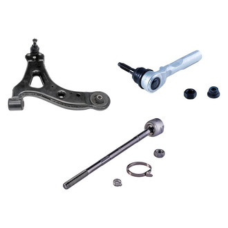 Dorman® - OE Solutions™ Front Driver Side Lower Control Arm with Ball Joint and Tie Rod End Kit