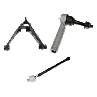 Dorman® - OE Solutions™ Front Driver Side Lower Control Arm with Ball Joint and Tie Rod End Kit