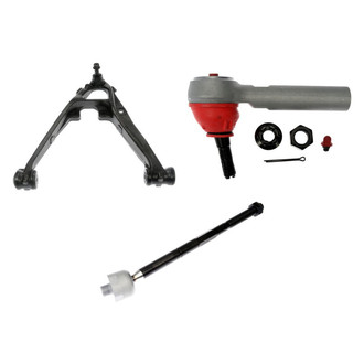 Dorman® - OE Solutions™ Front Driver Side Lower Control Arm with Ball Joint and Tie Rod End Kit
