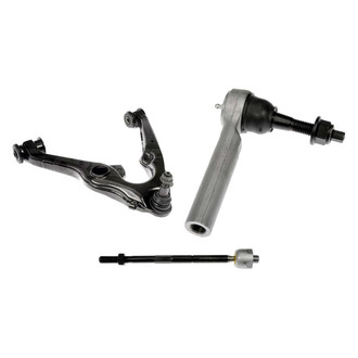 Dorman® - OE Solutions™ Front Driver Side Lower Control Arm with Ball Joint and Tie Rod End Kit