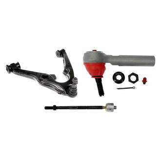 Dorman® - OE Solutions™ Front Driver Side Lower Control Arm with Ball Joint and Tie Rod End Kit