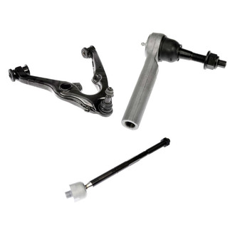 Dorman® - OE Solutions™ Front Driver Side Lower Control Arm with Ball Joint and Tie Rod End Kit