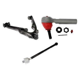 Dorman® - OE Solutions™ Front Driver Side Lower Control Arm with Ball Joint and Tie Rod End Kit