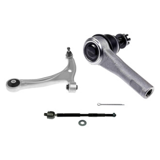 Dorman® - OE Solutions™ Front Driver Side Lower Control Arm with Ball Joint and Tie Rod End Kit