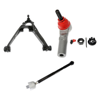 Dorman® - OE Solutions™ Front Driver Side Lower Control Arm with Ball Joint and Tie Rod End Kit