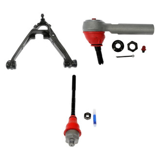Dorman® - OE Solutions™ Front Driver Side Lower Control Arm with Ball Joint and Tie Rod End Kit