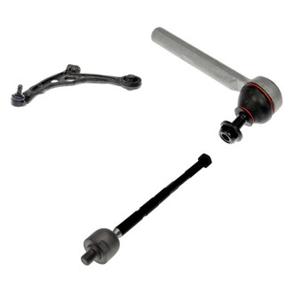 Dorman® - OE Solutions™ Front Driver Side Lower Control Arm with Ball Joint and Tie Rod End Kit