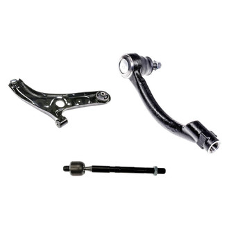 Dorman® - OE Solutions™ Front Driver Side Lower Control Arm with Ball Joint and Tie Rod End Kit