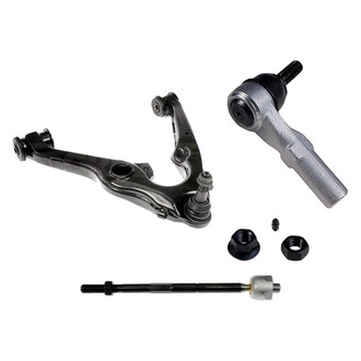 Dorman® - OE Solutions™ Front Driver Side Lower Control Arm with Ball Joint and Tie Rod End Kit