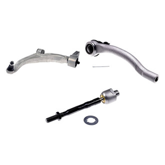 Dorman® - OE Solutions™ Front Driver Side Lower Control Arm with Ball Joint and Tie Rod End Kit