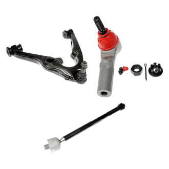 Dorman® - OE Solutions™ Front Driver Side Lower Control Arm with Ball Joint and Tie Rod End Kit