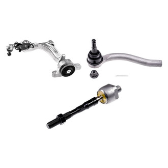 Dorman® - OE Solutions™ Front Driver Side Lower Control Arm with Ball Joint and Tie Rod End Kit