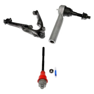 Dorman® - OE Solutions™ Front Driver Side Lower Control Arm with Ball Joint and Tie Rod End Kit