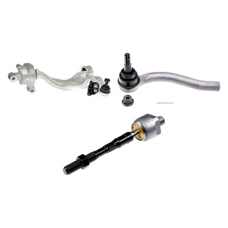 Dorman® - OE Solutions™ Front Driver Side Lower Control Arm with Ball Joint and Tie Rod End Kit