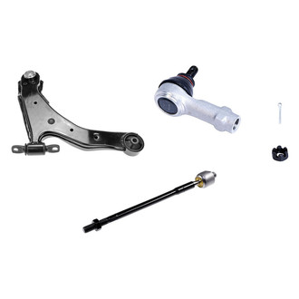 Dorman® - OE Solutions™ Front Driver Side Lower Control Arm with Ball Joint and Tie Rod End Kit