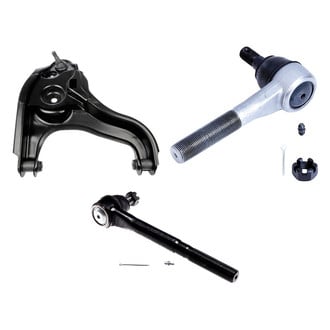 Dorman® - OE Solutions™ Front Driver Side Lower Control Arm with Ball Joint and Tie Rod End Kit